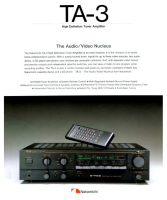 Nakamichi TA-3-Brochure